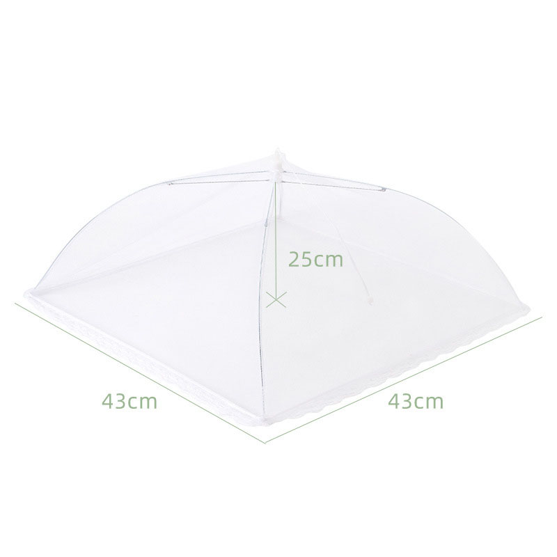 Food Cover Mesh Folding Washable Flies Tables Cover Insect Proof Protective Dish Covers Home Kitchen Storage Accessaries