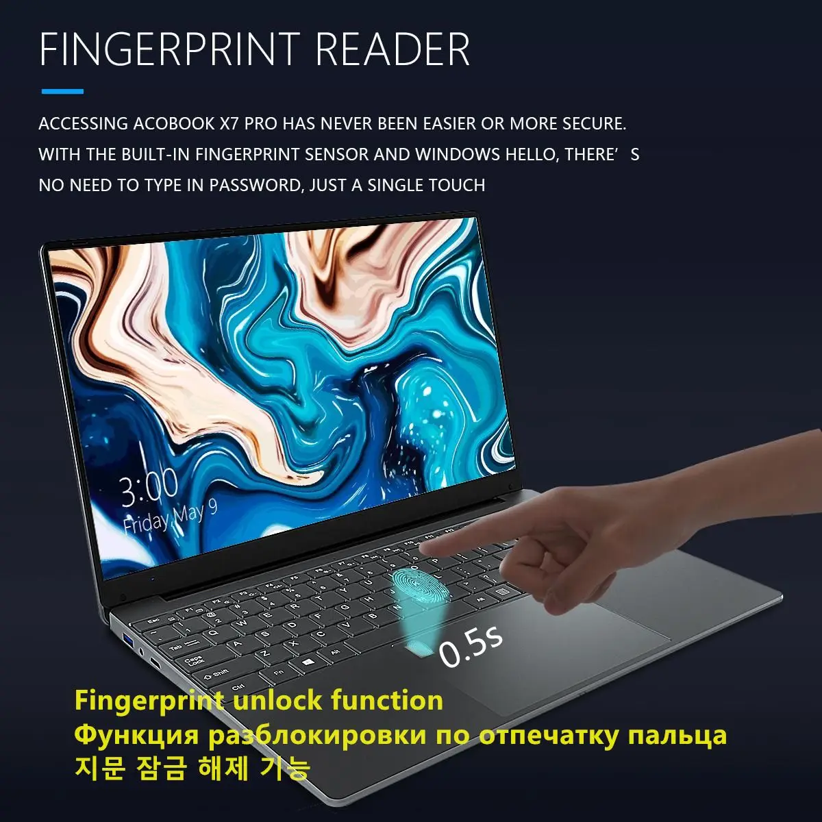 CARBAYTA Laptop 15.6 Inch IPS Screen 16GB RAM Intel Celeron N5095 Business Netbook Windows 10 11 Pro Gaming Office Notebook Pc
