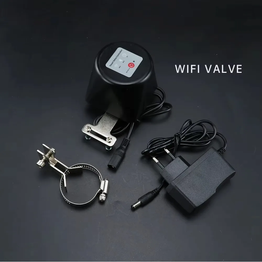 Tuya Zigbee of Wifi Waterklep Gasafsluiting Kogelkraan Timer Tuin Slimme Kraan Controller Ondersteuning Alexa Google Assistant