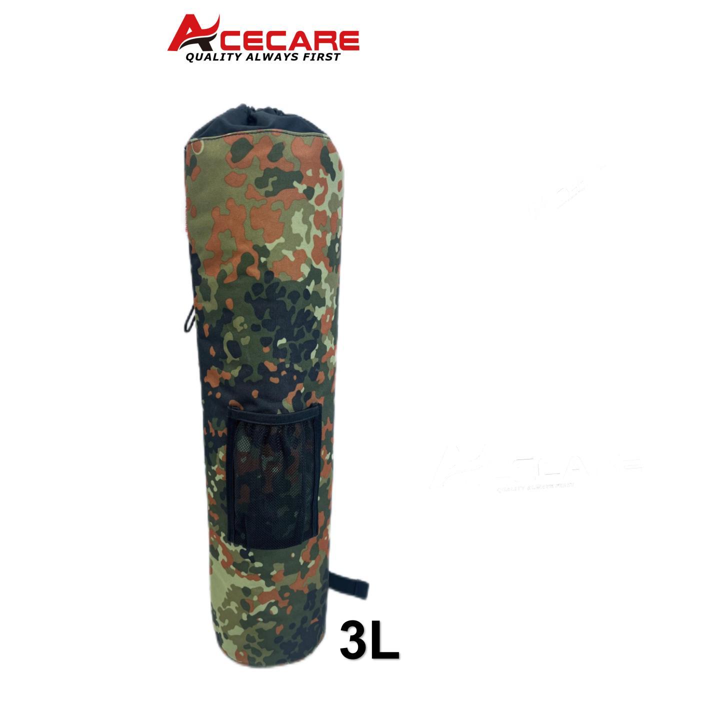 ACECARE Borsa per zaino con cilindro in fibra di carbonio ad alta pressione da 3 litri Custodia protettiva per bombola