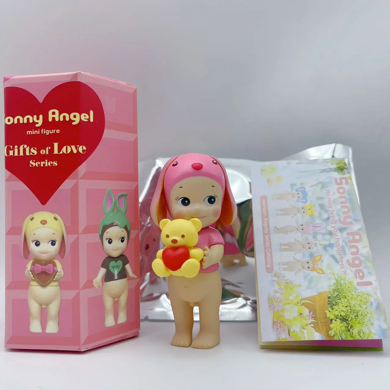 ใหม่ร้อน Sonny Angel ของขวัญ Love Series รุ่น Limited Collection รูปการ์ตูนเดสก์ท็อปกล่องตาบอด Xmas ของขวัญวันวาเลนไทน์ของเล่น