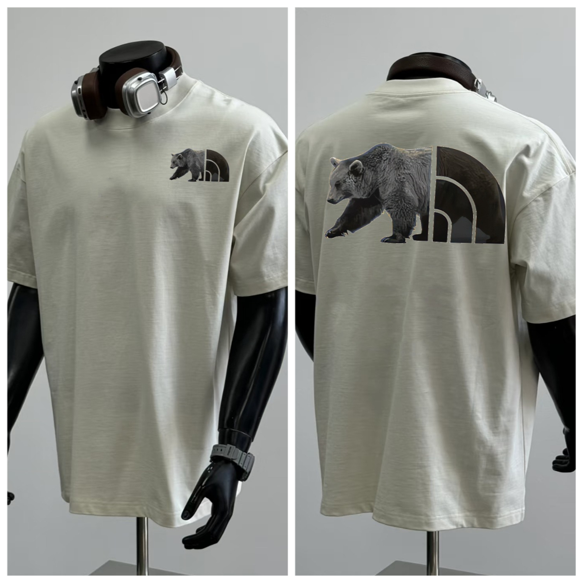 Camiseta de manga curta de algodão puro da marca da moda O mesmo top simples de meia manga para homens e mulheres, esportes e lazer são populares