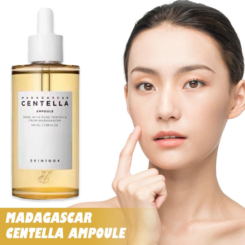 Skin1004 Madagascar Centella Asiatica Ampoule Serum do twarzy Nawilżający olejek rozjaśniający do pielęgnacji twarzy Nawilżająca pielęgnacja skóry