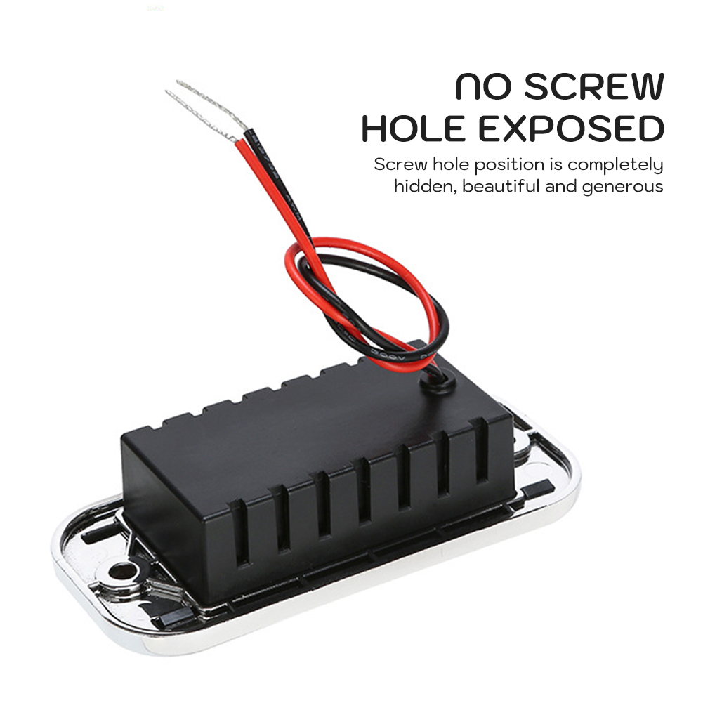 12 V 24 V USB-Steckdose 3 Ports Schnellladegerät USB PD Typ-C Steckdosenadapter für Wohnmobil, Marine, Boot, Wohnmobil, Wohnwagen, Oberflächenmontage