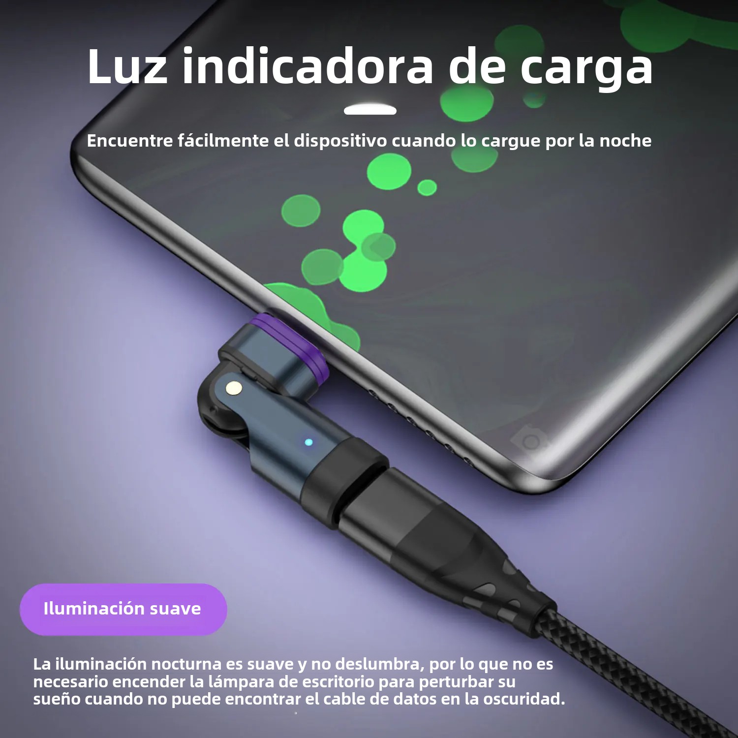 USLION 240W tipo C adaptador USB-C a tipo C Cable de carga rápida convertidor magnético USB C hembra para Macbook iPhone 16 15 Xiaomi