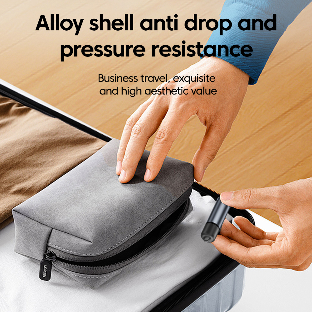 Typ C Mini-Zigarettenanzünder, winddichter Zigarettenanzünder, zum Blasen von Zigarettenanzünder-Adaptern für den Außenbereich, USB-C-Zigarettenanzünder