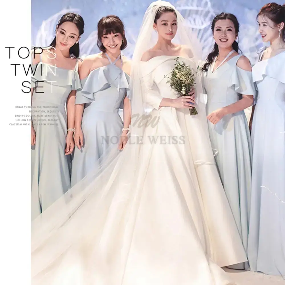 리본 가장자리 웨딩 베일 Tulle Long Bridal Veil 두 레이어 신부 베일 긴 신부 파티 베일 웨딩 액세서리 맞춤형