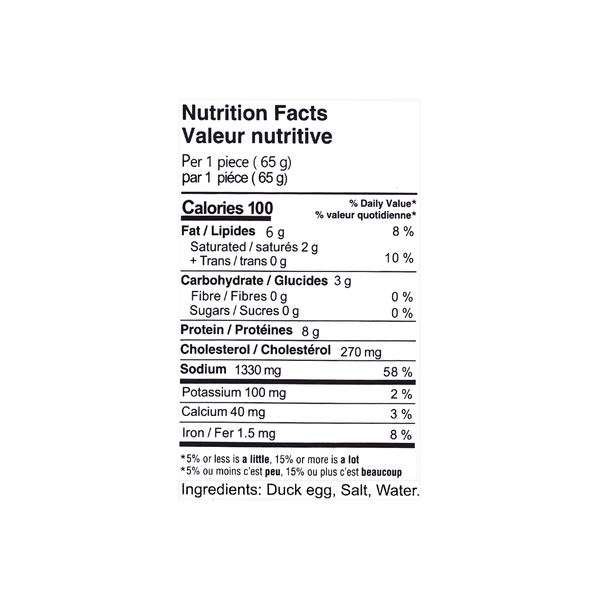 [8Packs 48Pieces]Cooked Salted Duck Eggs - 6 Pieces, 13.75oz*8Packs