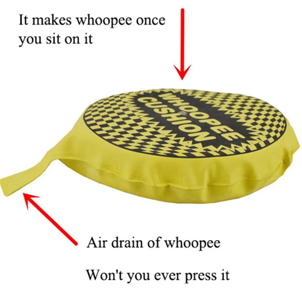 ของเล่นเล่นตลก Whoopee Cushion Jokes Gags Pranks Maker Tricks ของเล่นเด็กผู้ใหญ่ผายลม Pad หมอนตลกผายลมเกมฮาโลวีนของขวัญ