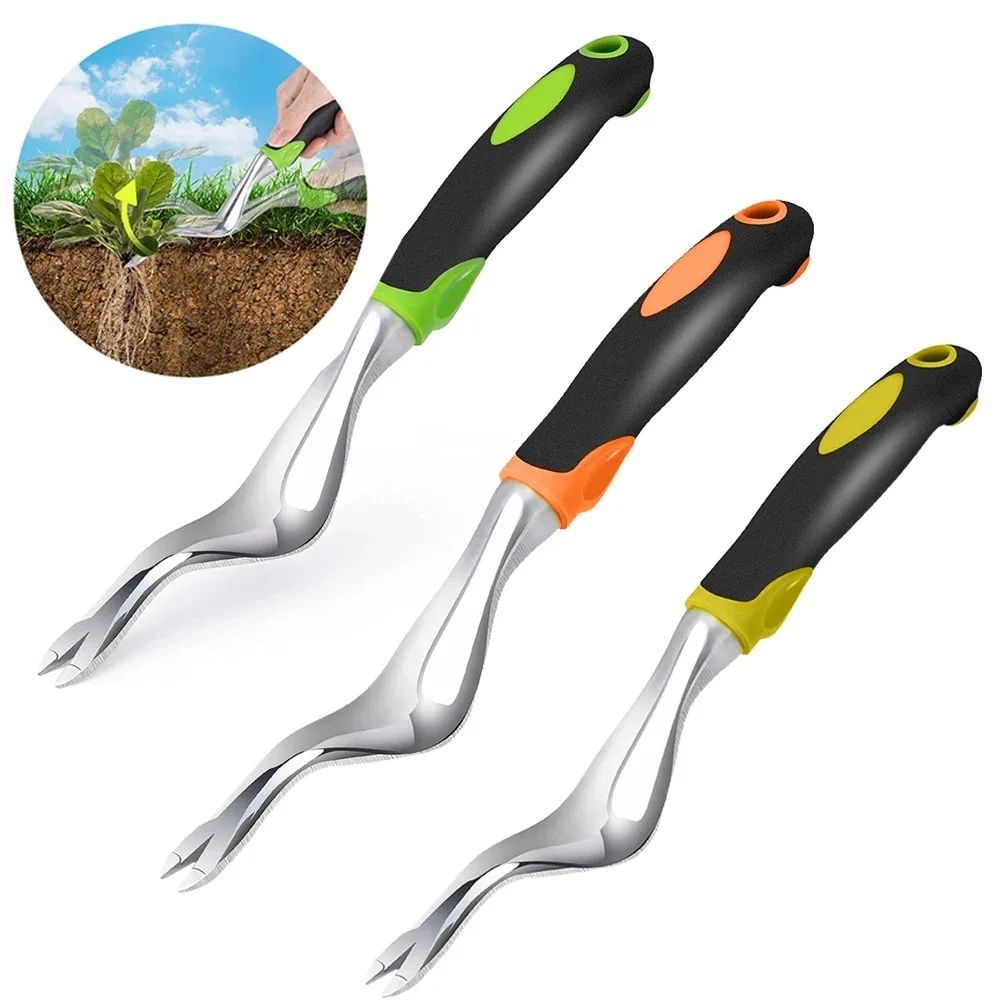 Hand-held weeding tool - A tool for weeding in gardens. Suitable for transplanting in farmland.