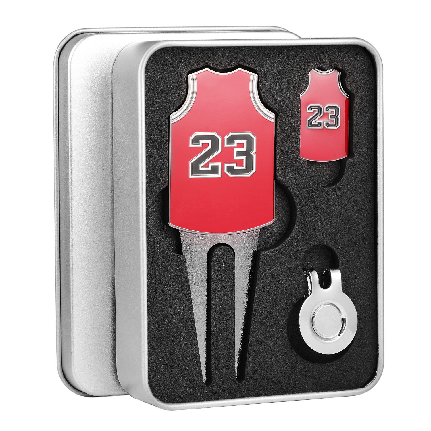 1 Pcs  Golf Ball Marker Putting Green Pitch Fork Groove Cleaner Golf Pitchfork Golf Divot Tool