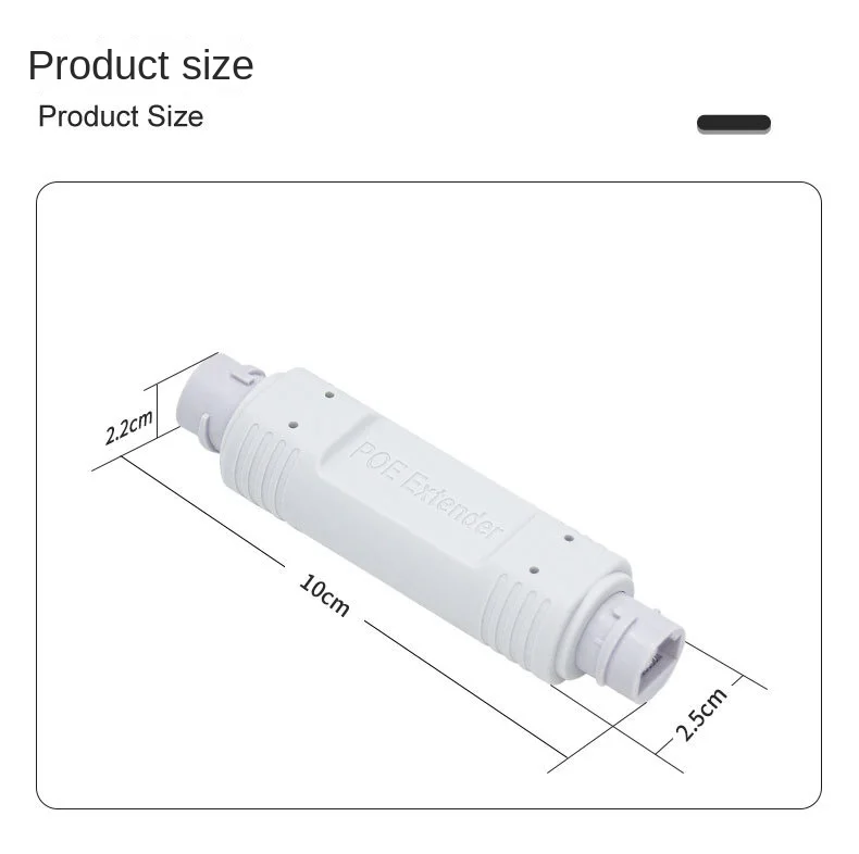 Networks Extension กันน้ํา Poe Extenders Repeater 48V 30W 10/100Mbps