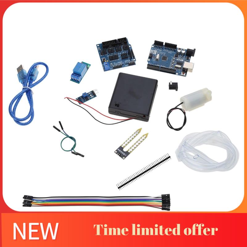 A42T-Automatic Irrigation System Self Watering DIY Kit Garden Greenhouse Flower Water Pump Soil Moisture Sensor Relay Module