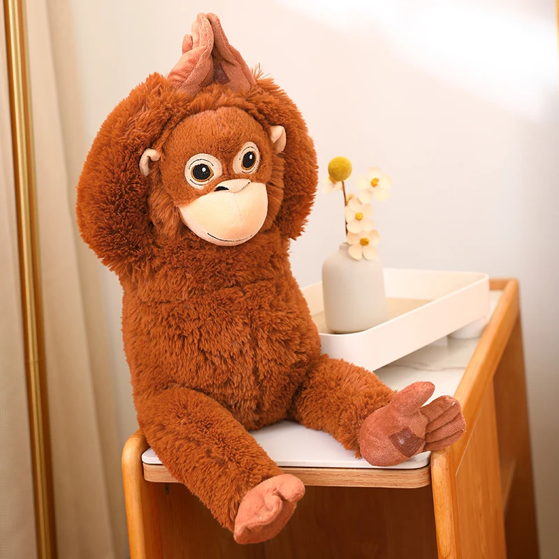 กอริลลาตุ๊กตาสัตว์,ของขวัญสําหรับเด็ก,Wild Onez Zoo สัตว์,ตุ๊กตา Gorilla ของเล่นสมจริง Plush,Gorilla Plush ของเล่น
