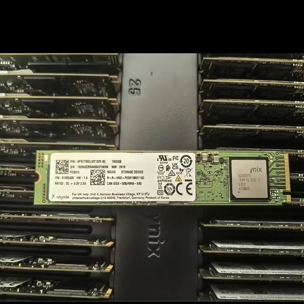 For SKhynix PE9010 1.92T 3.84T M.2 22110 NVME PCIE Solid State Drive SSD Original Brand New