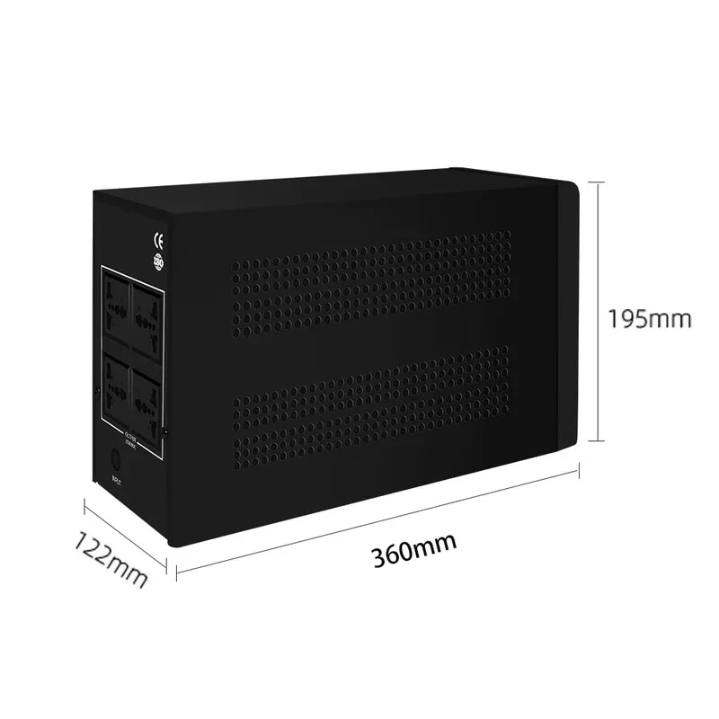 ผู้ผลิต Techfine ขาย 1500VA 900W Line Interactive UPS Modified Sine Wave Uninterruptible Power Supply
