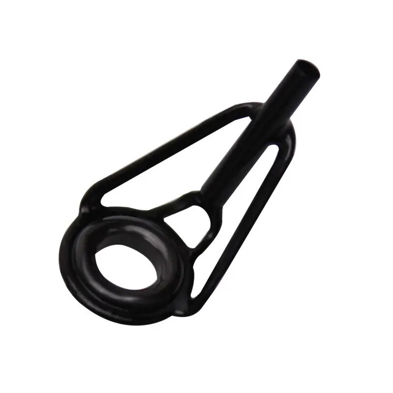 Guide de canne à pêche en acier inoxydable, anneau en porcelaine, bricolage, réparation de pointe de canne à pêche, accessoires, matériel de pêche Pesca, 8 pièces