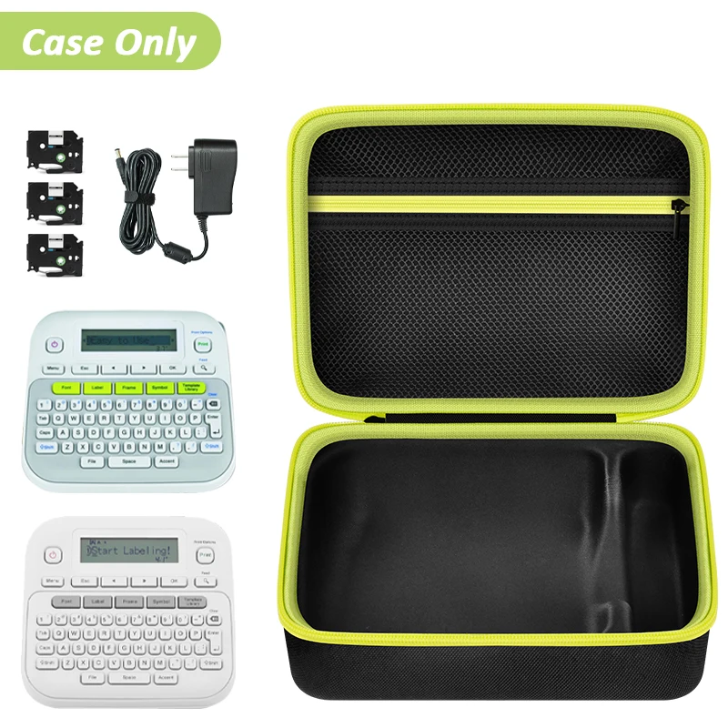 (TYLKO ETUI) Etui kompatybilne z Brother P-Touch PTD220 D210 Domowa/biurowa codzienna maszyna do tworzenia etykiet, uchwyt do przechowywania, organizer do przenoszenia