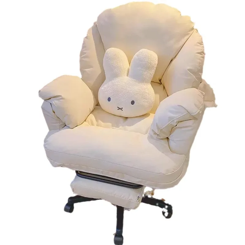 Realife Home Lazyเก้าอี้คอมพิวเตอร์สบายอยู่ประจําคอมพิวเตอร์โซฟาเก้าอี้หนังสือโต๊ะและเก้าอี้นั่งนอนกลับเก้าอี้ 2025 ใหม่