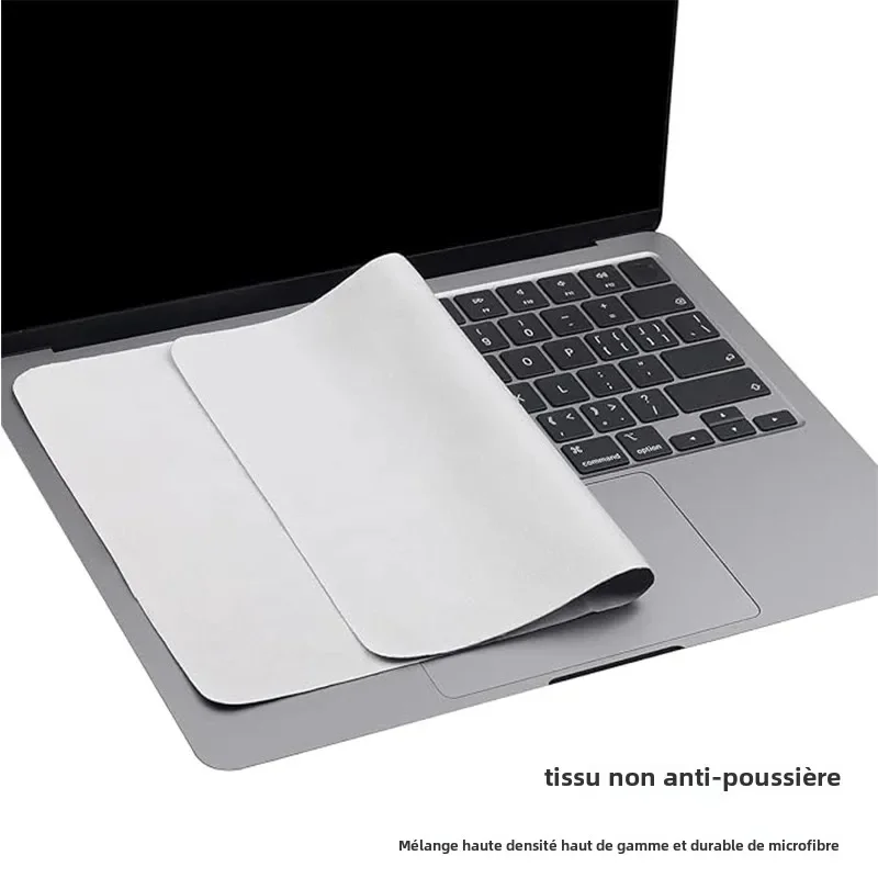 Per MacBook Pro 13/15/16 pollici in microfibra antipolvere panno per la pulizia dello schermo del computer portatile protettivo notebook palmo tastiera coperta copertura