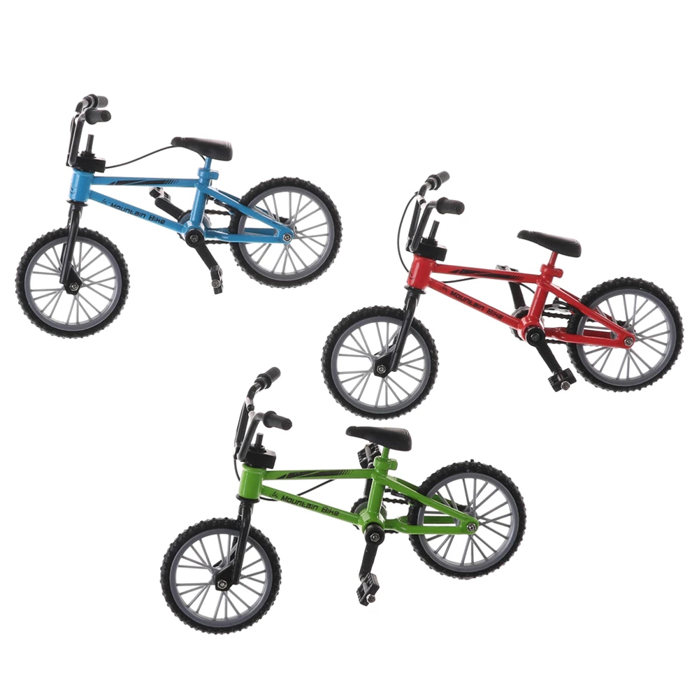 Alloy Mini BMX Bicycle for Kids, Modelo de bicicleta portátil, Montagem Gadgets, Presente Retro