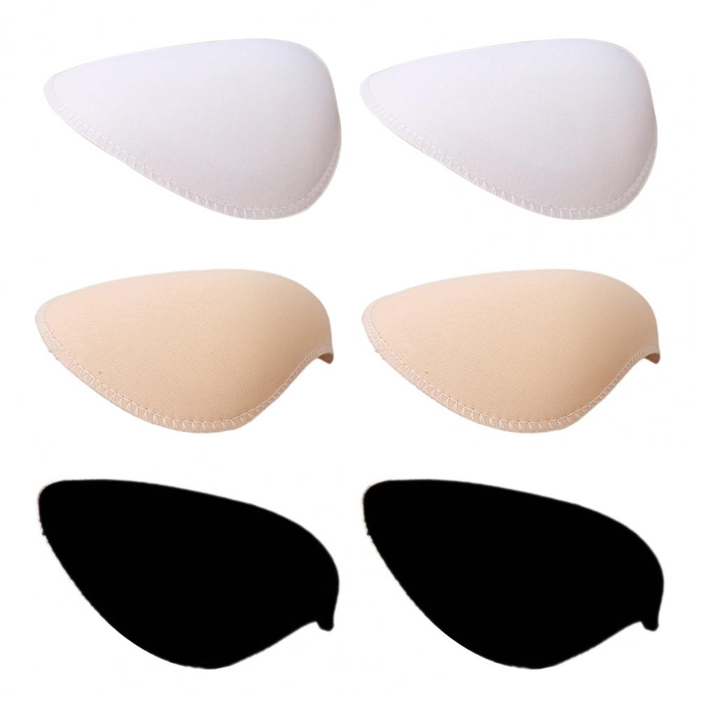 Almofadas de Espuma para Mulheres e Homens, Almofada Esponja de Alta Densidade, Tiras Adesivas, Ombro Enhancer para Blazer, 3 Pares