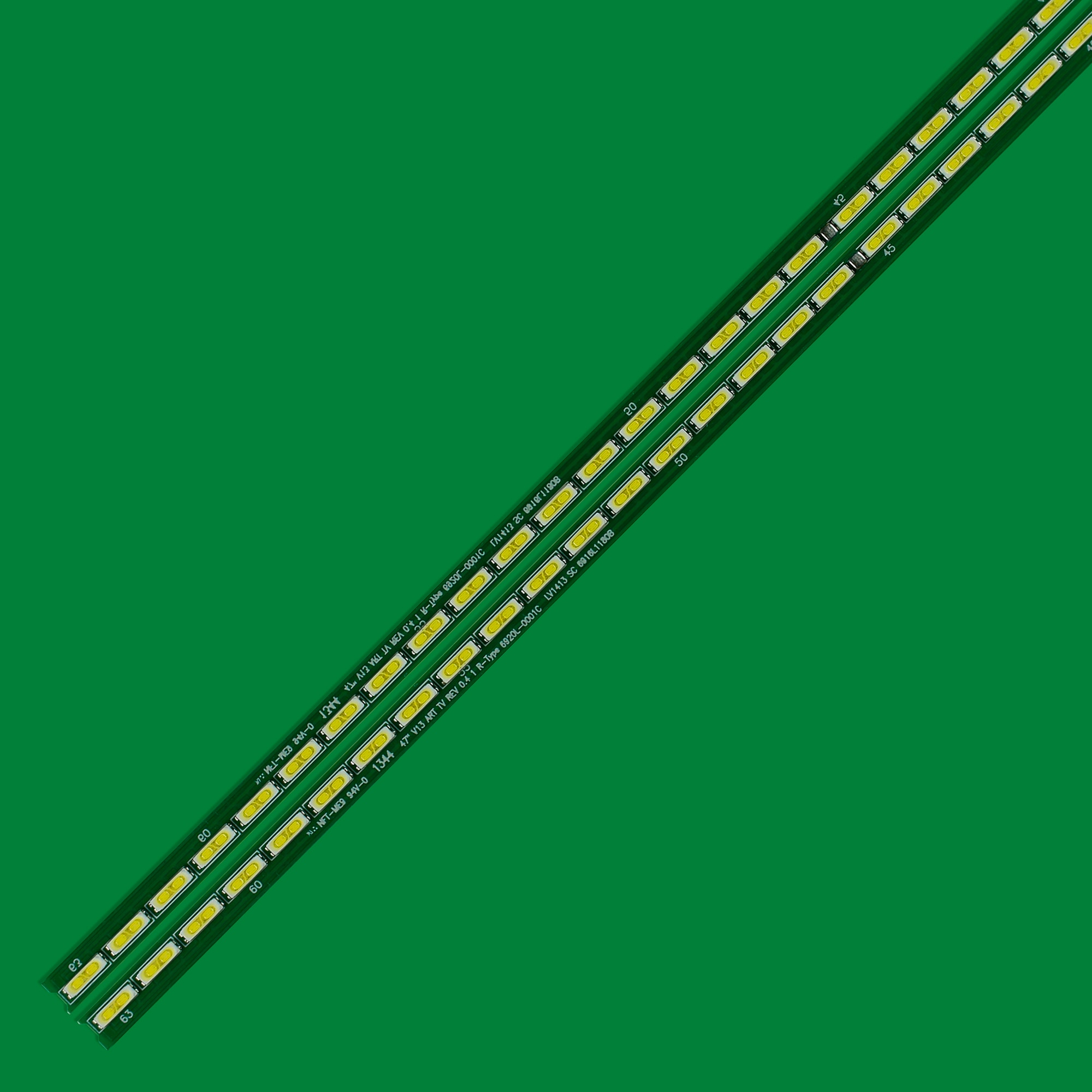 LED-Hintergrundbeleuchtungsstreifen (2) für 47LA6600 47PFL6007 47LA740S 47LA660V 47LA690V 6922L-0071A 6922L-0029A LC470EUH 6916L1180B 1191A 1190A