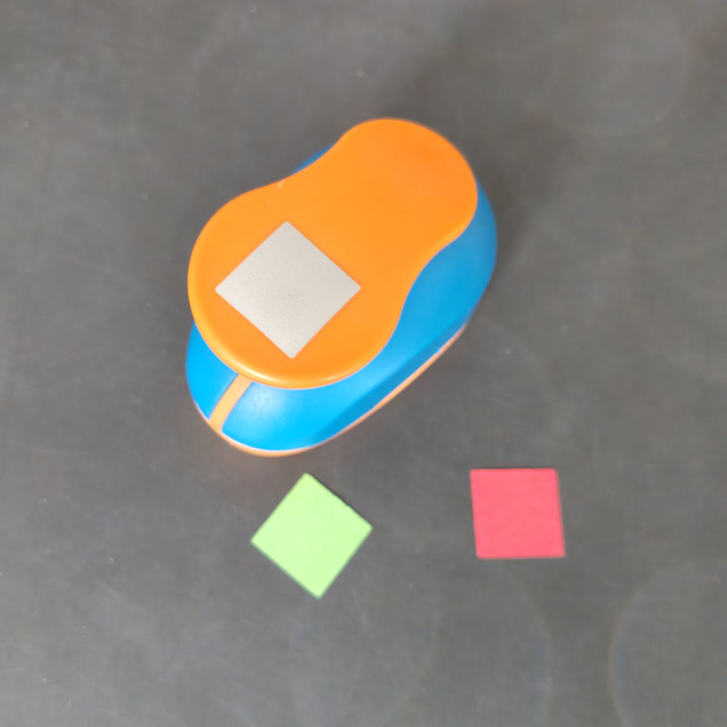 11mm 18mm Square Hole Punch Paper Scrapbooking School DIY Cutter EVA Foam Geometry Greeting Card Making Tool Cutting Supplies