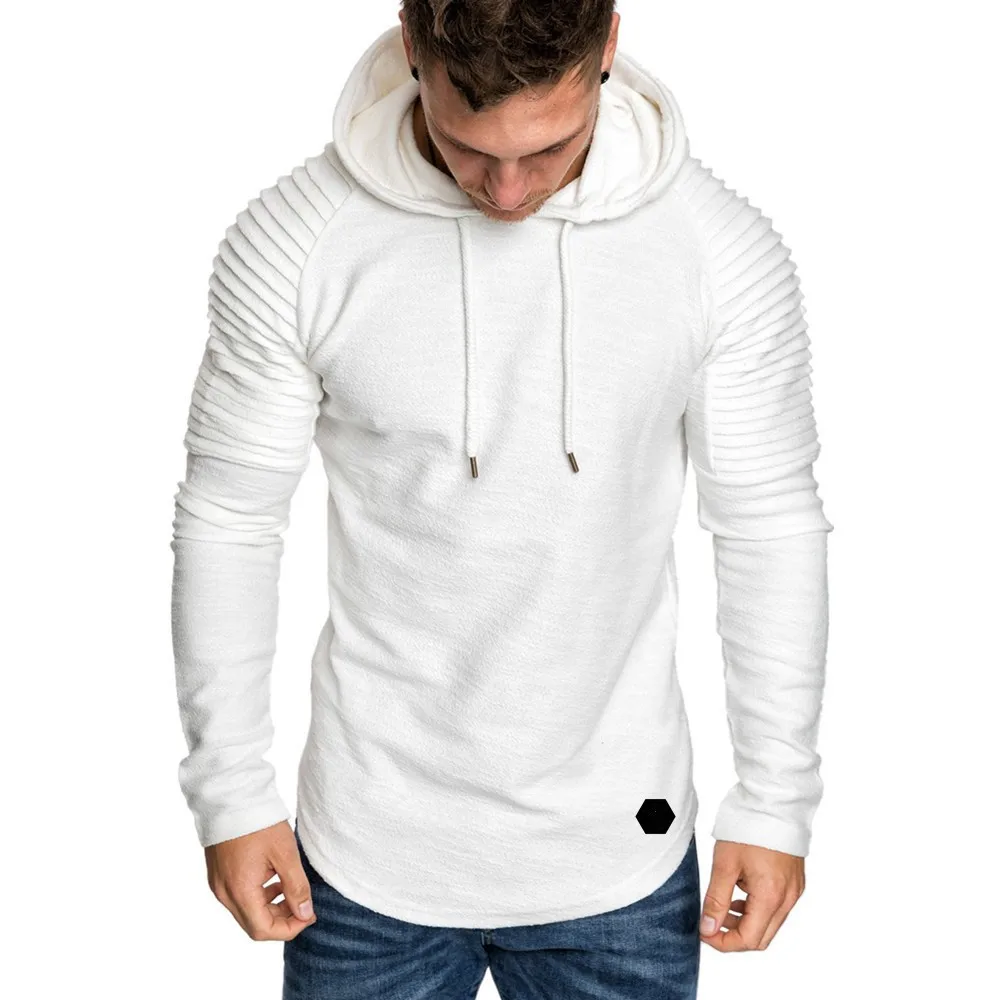 MRMT 2025 브랜드 뉴 후드 티셔츠 라글란 프린지 폴드 긴 소매 남성 Hoody 풀오버 의류 남성 후드 티 스웨터