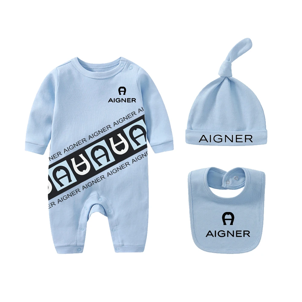 Mono de bebé de manga larga de 0 a 12 meses, 100% algodón puro, nuevo mono vendedor caliente para bebé, conjunto de mono para bebé