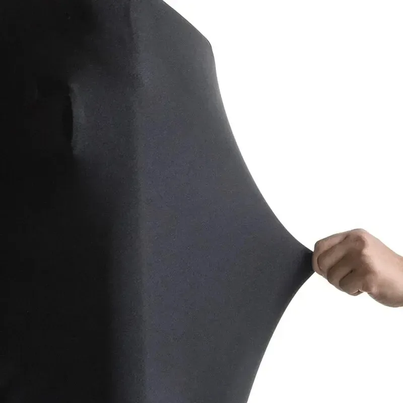 Capa de proteção de bagagem espessada à prova de poeira, capa de bagagem de haste de viagem, tecido elástico alto