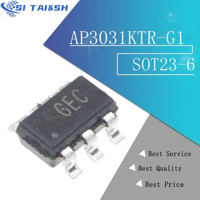 Si Tai&SH 10PCS/LOT GEC AP3031KTR-G1 AP3031 LED SOT23-6 integrated circuit Data system