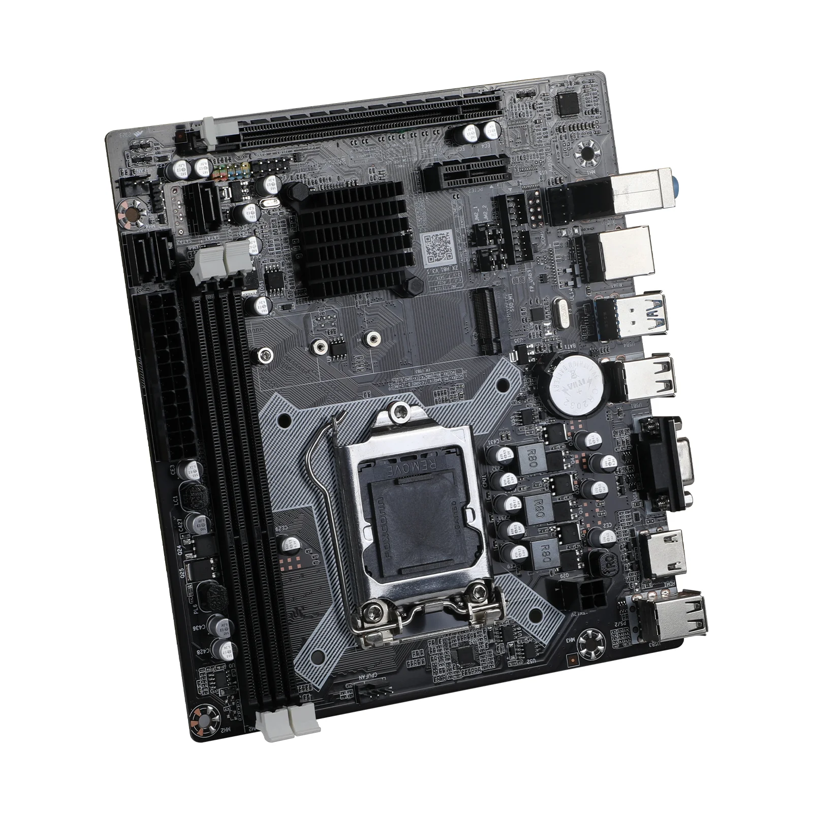 ZX-H81 Motherboard LGA 1150, unterstützt i3 i5 Prozessor DDR3 RAM H81 Mainboard