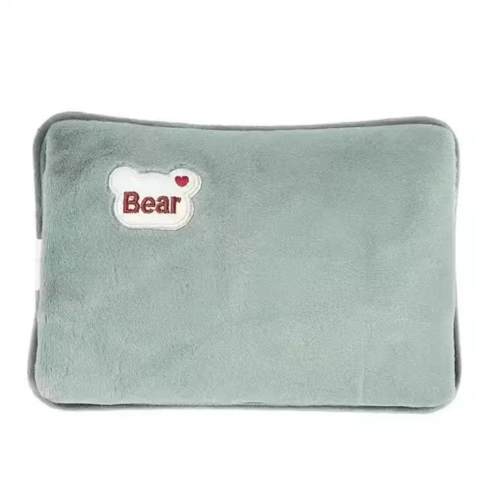 ไฟฟ้าน้ําร้อนกระเป๋าReusable Plushน้ําร้อนขวดEUปลั๊กชาร์จเครื่องทําความร้อนน้ํากระเป๋าฤดูหนาวWarm Hand Pocket