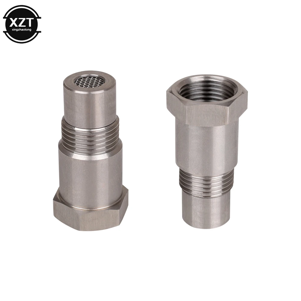 Sensor O2 de oxigênio M18X1.5 Sensor de gás de escape de automóveis Car Fix Check Engine Light, Adaptador Eliminador