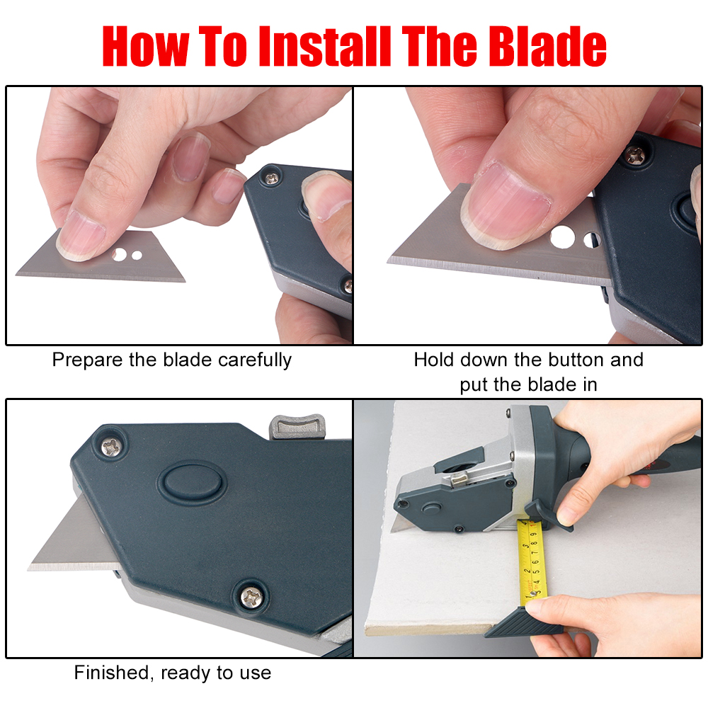Plasterboard Edger Gypsum Board Cutter Woodworking With 5M Tape Measure Cardboard Scriber Drywall Cutting Carpentry Tool