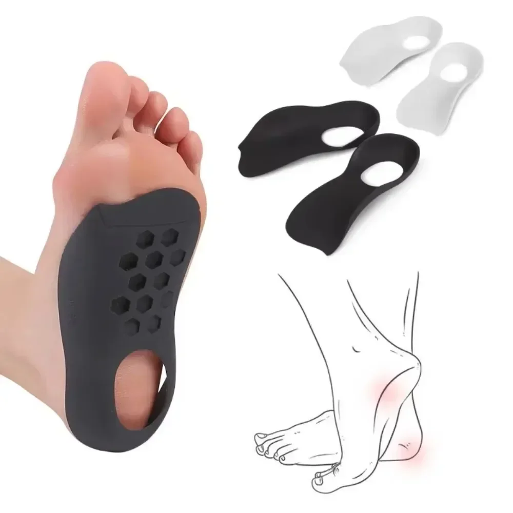 1 paio di solette ortopediche per piedi piatti gambe a forma di O e fascite plantare - inserti per scarpe con supporto per arco plantare unisex