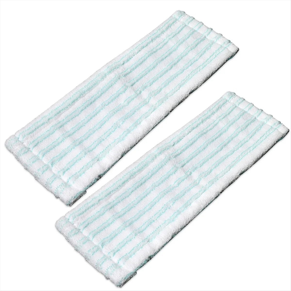 A72P 2PCS Microfiber Mop Heads Replacement for System Mop Floor Wiper Steam Mop