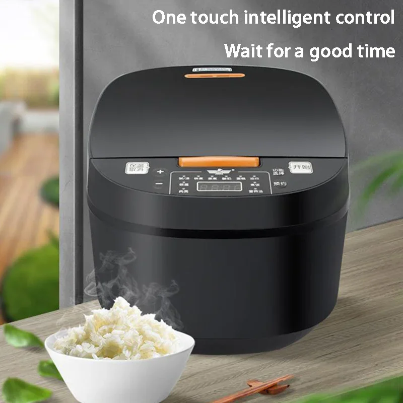 5L Hộ Gia Đình Nồi Cơm Điện Thông Minh Hẹn Thời Gian Làm Nóng Cơm Điện Cao Lửa Nấu Nhanh Nồi Cơm Đa Chức Năng