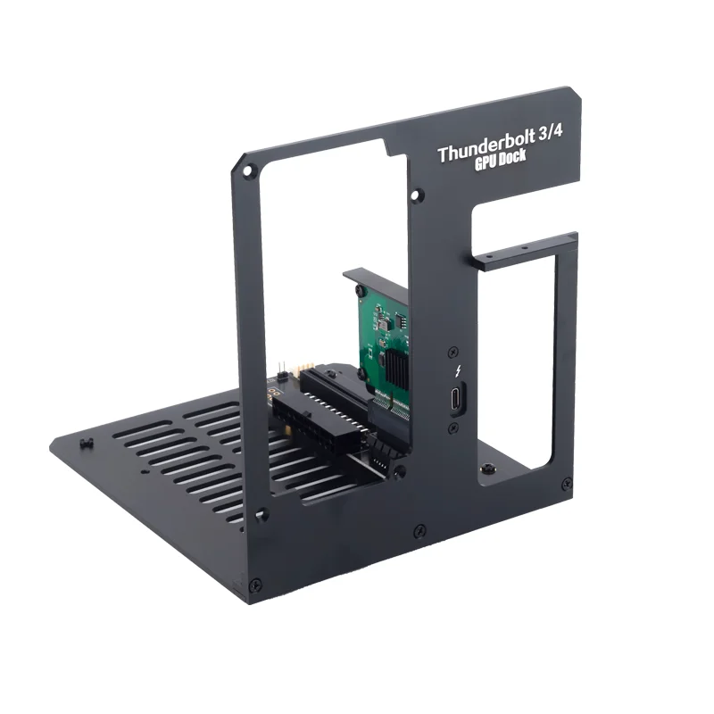 Thunderbolt 3/4 compatible con eGPU Dock Notebook expansión externa compatible con tarjetas gráficas RTX4090 y RX7900XT para bricolaje