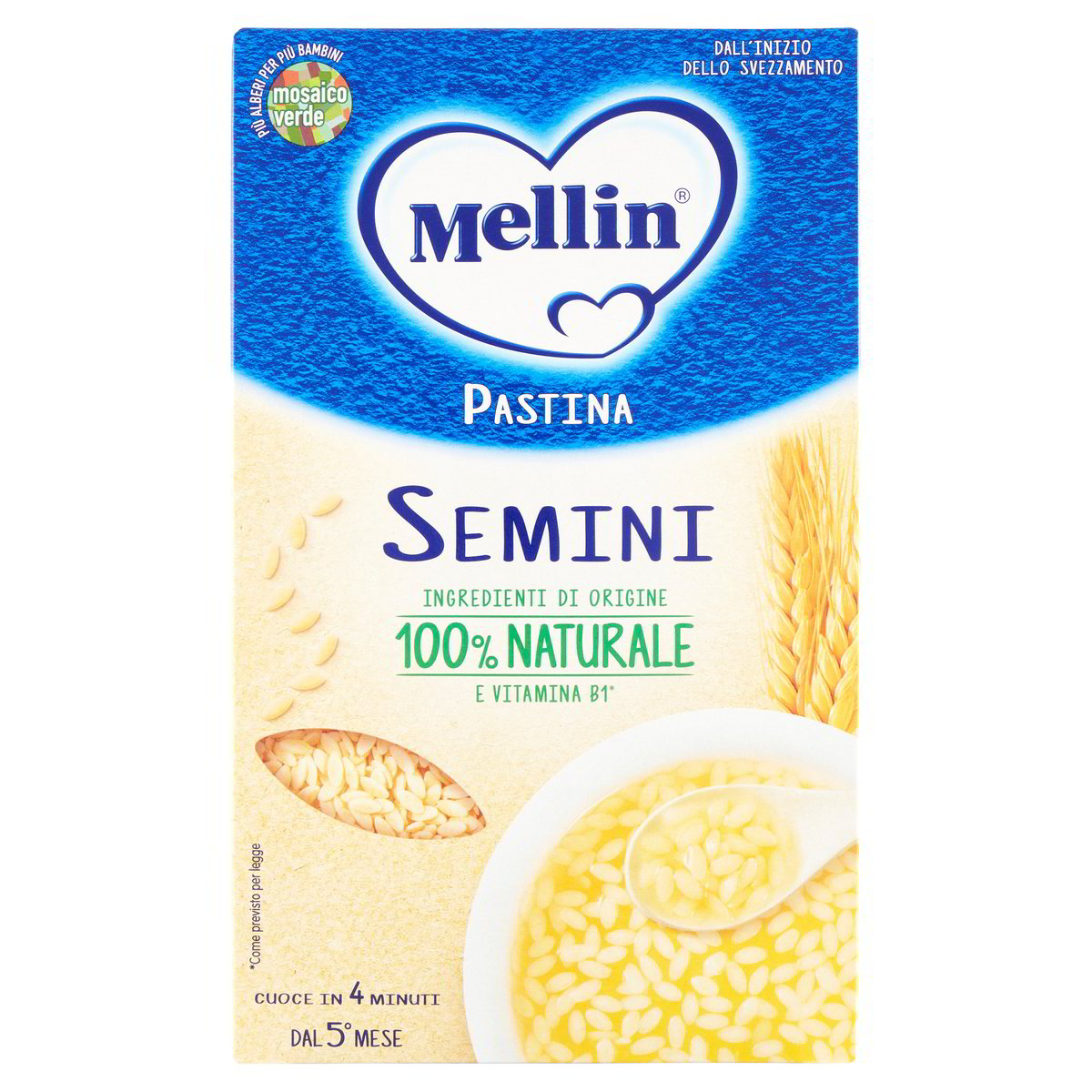 Pastina Semini 320g - Mellin Pastina