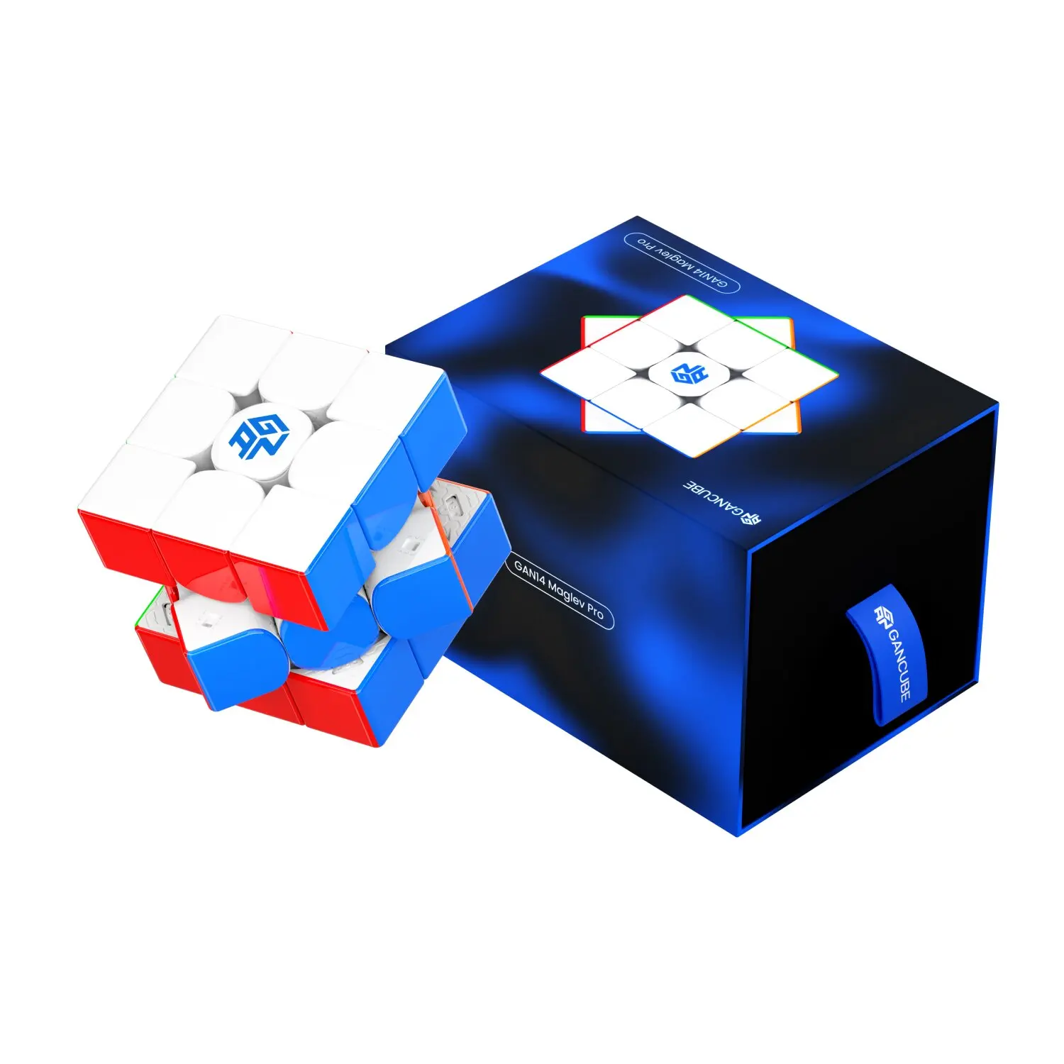 GAN14 Maglev Pro 3 × 3 Magnetic Magic Cube UV GAN 14 Professional 3x3x3 ความเร็วปริศนาของเล่นเด็ก 3 × 3 × 3 Speedcube Magico Cubo