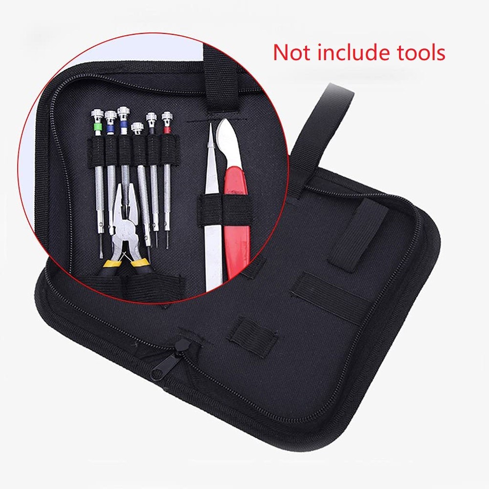 Borsa per kit di attrezzi in tessuto Oxford Kit di riparazione hardware Borsa per attrezzi per riporre oggetti di utilità Borsa per attrezzi impermeabile Borse per attrezzi per elettricisti