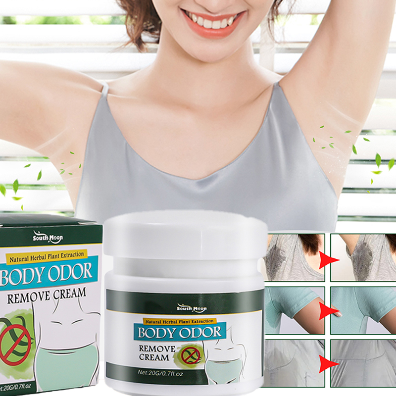 Creme Branqueador de axilas eficaz, Eliminador eficaz de odores corporais, Efeito mais suave, Remover odor, Aroma duradouro, 20g