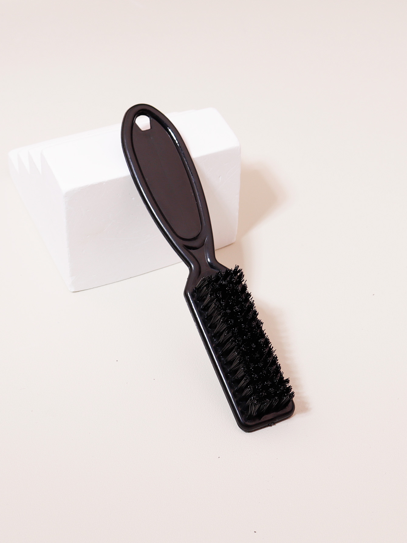 Escova de limpeza específica para cabeleireiro, coletor de pó para pescoço, escova de penteado, escova de barba, acessórios de estilo de cabelo