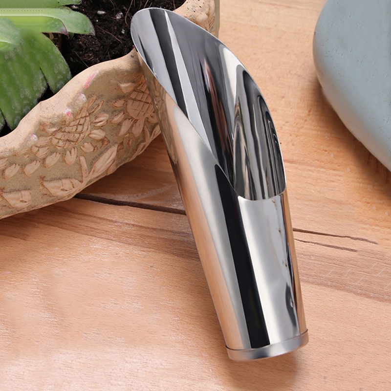 1 PC ใหม่ดินสแตนเลส Spade พลั่วถ้วยการเพาะปลูกถัง Succulent DIY Potted Bonsai Plant Helper สวนเครื่องมือ