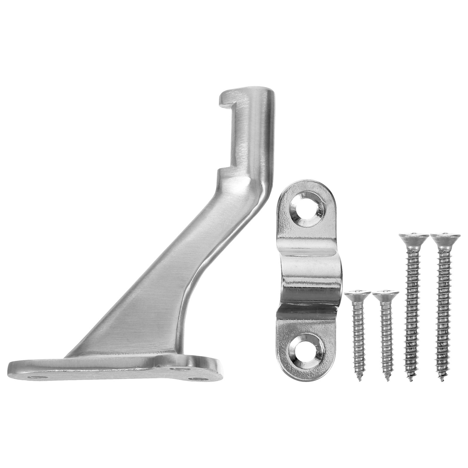 1Set Handrail Brackets for Stairs Wear Resistant Versatile Practical Accessory Safety Stair Rail Brackets Stair Railing Bracket