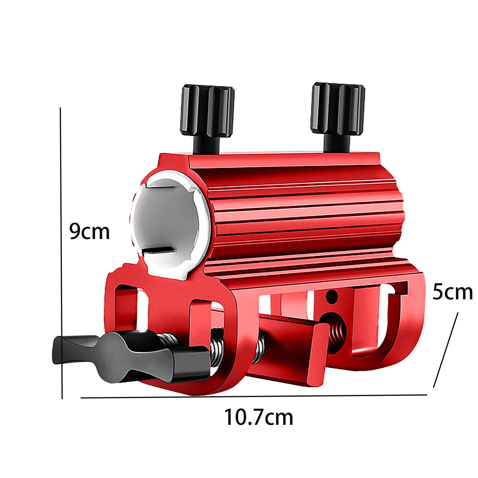 Soporte multifuncional de aleación de aluminio para paraguas, abrazadera ligera para pesca