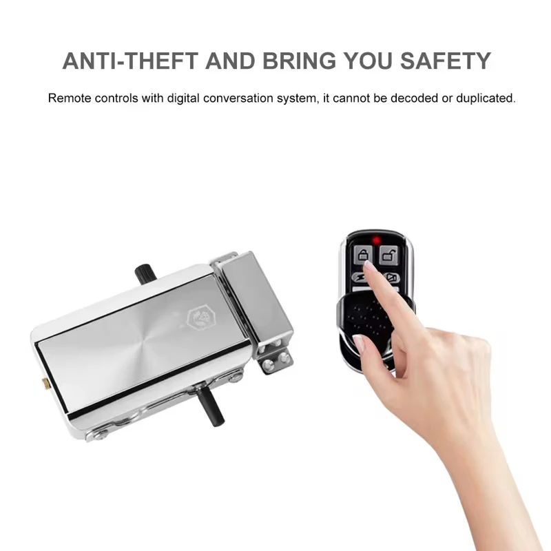 Tuya Wifi Blocco telecomando TTLock Smart Door Lock Wireless Bluetooth Smart Lock Catenaccio invisibile Serrature senza chiave nascoste
