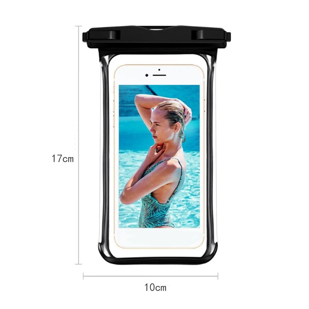 High Quality Full View Waterproof Case Strong Sealing Touchable Screen Swimming Pouch with Lanyard Phone Cover